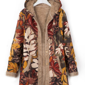 Veste chaude à capuche  pour femmes