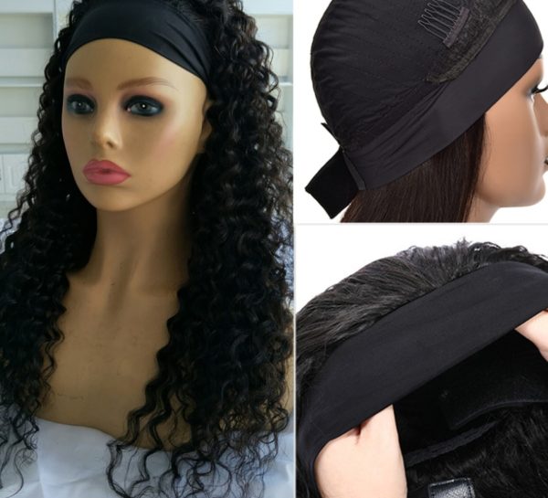 Perruque de bande de cheveux  fibre chimique – Image 8