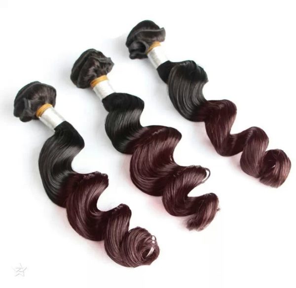 vrais cheveux  de tissages teints – Image 2