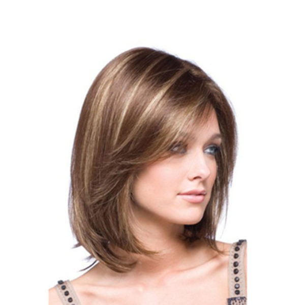 Perruque européenne et américaine cheveux courts